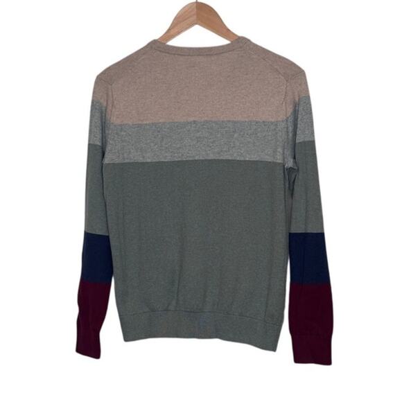 ED Ellen Degeneres Dog color block Cotton/Cashmere Blend sweater size small - Picture 3 of 5